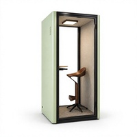 Cabine de bureau insonorisée pour 1 personne, cabine acoustique de concentration, studio créatif, cabine téléphonique I-01-1