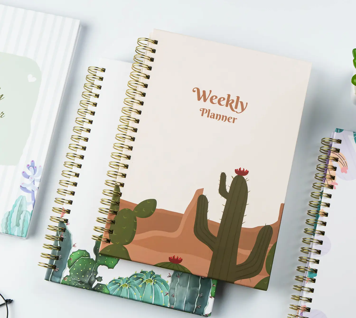 2023 Week Plan book schedule book hard case notebook A5 coil book elastic band notebook