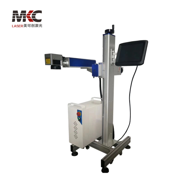 High Accuracy QR Code Barcode CO2 Laser Marking Machine for Packaging Production Line