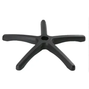 Chair components nylon office chair gaming chair base replacement five star black nylon base