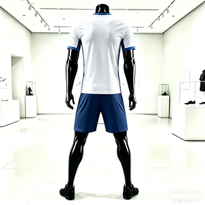 Maillot de football saison 25/26 respirant été personnalisable avec option numéro 100% polyester anti-humidité séchage rapide - Product Image 2
