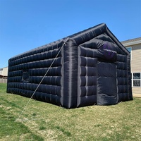Portable Disco Blow Up Discothèque Led Éclairage Tentes de Fête Location Commerciale Boîte de Nuit Extérieure Tentes Gonflables