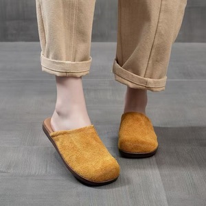 Collection Été 2025 – Sandales élégantes à bout fermé pour femme, en cuir véritable, semelle extérieure en caoutchouc antidérapante, souples - Product Image 3