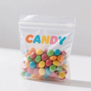 Custom Gravure Printing Recyclable Resealable Plastic Stand Pouch Food Packaging Bags <b>Clear</b> Window for Sushi Pet Food Noodle - Product Image 2