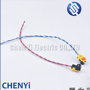 2 PIN/WAY ปลั๊กต่อสายไฟเซ็นเซอร์รถยนต์พร้อมสาย1-1563974-1 2322174-1 4G0972562สำหรับ VW - Product Image 4