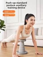 Dispositivo de Asistencia para Flexiones RS, Entrenador de Músculos Abdominales y Pectorales para Ejercicios en Casa, Soportes de Acero con Resorte para Flexiones y Planchas