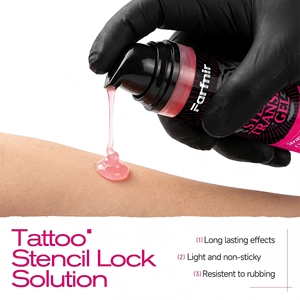 Gel <span class=keywords><strong>de</strong></span> Transferencia Profesional para <span class=keywords><strong>Tatuajes</strong></span>, Fórmula Transparente <span class=keywords><strong>de</strong></span> Secado Rápido y Fuerte Fijación, Amigable con la Piel, Gel para Hectógrafos <span class=keywords><strong>de</strong></span> <span class=keywords><strong>Tatuajes</strong></span> - Product Image 2