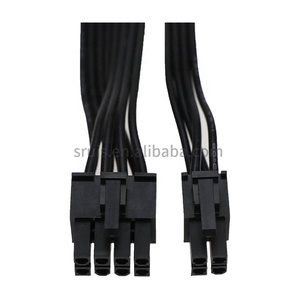 PCI express 8pin à double 6 + 2Pin câble d'alimentation PCIe 8 broches 1 à 2 séparateur pour Corsair RM1000 RM850 <span class=keywords><strong>RM750</strong></span> RM650 RM550 RM - Product Image 2