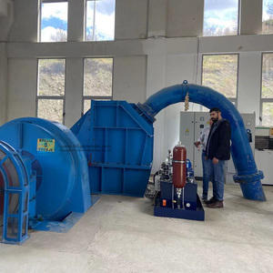 Proveedor de Confianza: Generador de Energía Gratuita de Alta Eficiencia, Generador Hidroeléctrico Pelton de 200kW, Rueda Hidráulica XJ13 - Product Image 2