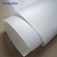 Film diffuseur de lumière équivalent 3M, 60 % de transmission lumineuse, feuille de diffusion de lumière pour enseigne LED, vinyle translucide blanc pour diffusion de lumière