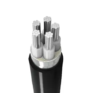 Electric 3 Core 4 Core 5 Core Aluminum/Copper Core Steel Wire PVC/XLPE Underground Power Armoured Cable Electrical Cables