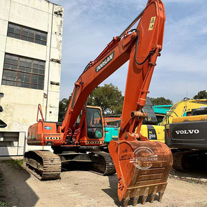 Excavatrice sur chenilles d'occasion hydraulique à vendre, modèle original Doosan DH220, 22 tonnes, DH220LC-7, matériel de construction, Corée - Product Image 1