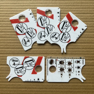 Esclusiva Transfrontaliera: Carta Ingrandente per Acari e Pulci con Stampa Colorata, Regalo Aziendale per la Cattura di Insetti Domestici - Product Image 4