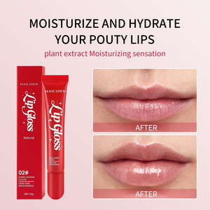 Waterproof Long Lasting <b>Lip</b> Gloss Glaze with Moisturizing <b>Lip</b> Tint & Stain Color Balm Moisturizing Smooth Long Lasting Lipstick - Product Image 4