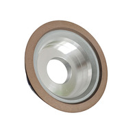 Meule diamantée à liant résineux 11V9 haute précision pour machines à rainurer et à polir