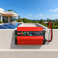 Contrôleur de charge MPPT 1200W, 48V 60V 72V, chargeur solaire MPPT réglable, entrée PV 30A, écran LCD couleur, efficacité 95-97%