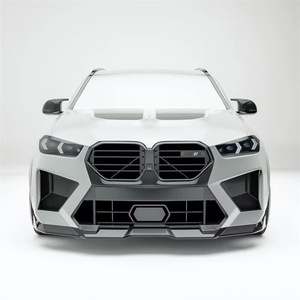 ชุดแต่งคาร์บอนไฟเบอร์แห้งสำหรับ BMW X6M รุ่น X6M RZ-style ประกอบด้วยลิ้นกันชนหน้าคาร์บอนไฟเบอร์ สปอยเลอร์ และสเกิร์ตข้าง - Product Image 2