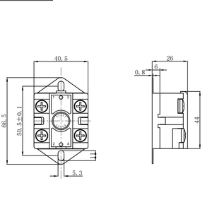 KSD308 Interrupteur <span class=keywords><strong>thermique</strong></span> à <span class=keywords><strong>thermostat</strong></span> à réinitialisation manuelle pour le contrôle de la <span class=keywords><strong>sécurité</strong></span> de la température du <span class=keywords><strong>chauffe</strong></span>-<span class=keywords><strong>eau</strong></span> - Product Image 4