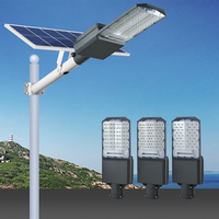 Lampe solaire LED extérieure super lumineuse IP67 étanche 6000K lumière du jour projecteur avec contrôle via application/télécommande en alliage d'aluminium LiFePO4