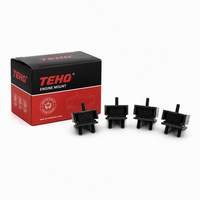 Amortisseur anti-vibrations en caoutchouc TEHO pour la sécurité du moteur, pour une stabilité et un confort maximum lors de la conduite de moto TENGHAO
