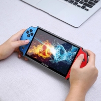 Console de jeu rétro portable X12 Plus, écran haute définition de 7,1 pouces, plus de 10 000 jeux classiques intégrés, lecteur vidéo portable