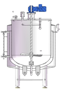อุปกรณ์ผสมน้ำผลไม้โดยใช้ความร้อนจากไอน้ำ<span class=keywords><strong>ชบา</strong></span>600ลิตร - Product Image 6