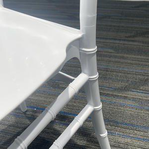 Silla Chiavari dorada Nombre del evento Silla de resina <span class=keywords><strong>Tiffany</strong></span> Hotel blanco al aire libre Tipos de muebles Silla de boda al por mayor con cojines - Product Image 4