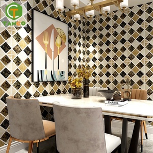 Self-Adhesive ตกแต่งห้องน้ำวอลล์เปเปอร์ตกแต่งบ้าน Papel De Pared ผนังกระดาษสำหรับเพดาน3d Pe Foam <span class=keywords><strong>Wallsticker</strong></span> - Product Image 4