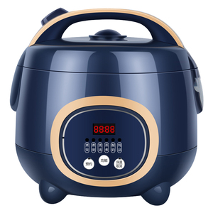Cheap 1.5L Mini Stainless Steel Inner Pot Low-Sugar Multi-Purpose Rice Cooker Digital <b>Timer</b> Control Keep Warm Kitchen Digital Ti - Product Image 1