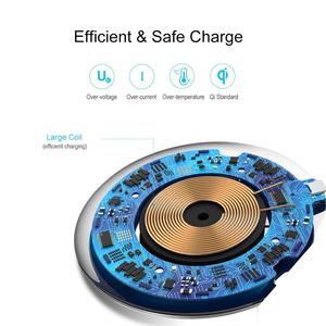   <span class=keywords><strong>Cargador</strong></span> Inalámbrico Rápido de 10w, Portátil, para <span class=keywords><strong>iPhone</strong></span> <span class=keywords><strong>11</strong></span> y Samsung - Product Image 6