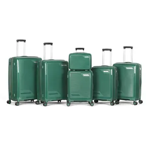 Melhor preço 6 peças PP bagagem define 26 24 22 20 14 polegadas polegadas polegadas polegadas polegadas 28 polegadas conjunto mala maletas carry on