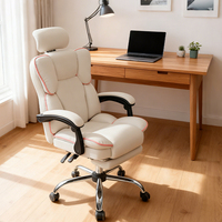 Fauteuil de patron de bureau ergonomique en cuir de luxe personnalisé avec fauteuil inclinable Prix promotionnel du fabricant