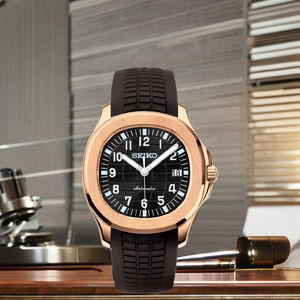 Montre mécanique automatique de luxe pour homme avec un diamètre de cadran de 42 mm et une largeur de bracelet de 24 mm, montre étanche - Product Image 6