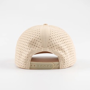 Casquette de sport en silicone avec logo, vente en gros, fabricant vietnamien, 5 casquettes de baseball personnalisées, casquette de golf unisexe respirante et imperméable, découpe laser - Product Image 4