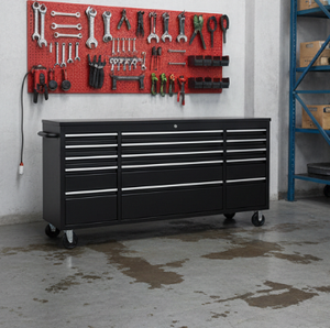 Armoire à outils roulante robuste en acier inoxydable SS430 anti-moisissure <span class=keywords><strong>de</strong></span> 72 pouces pour <span class=keywords><strong>garage</strong></span> - Vente directe usine - Product Image 2