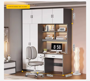 صنع في الصين بيع مباشر من المصنع خزانة الملابس الحديثة الشعبية خزانة الملابس أثاث كامل - Product Image 2