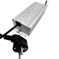 Alimentation LED étanche IP67 100-277V AC vers 28-56V DC Courant constant Prise EU 3 broches Transformateur d'alimentation LED 100W