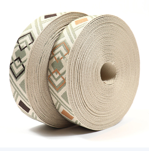 شريط مطاطي منسوج بنمط الدانتيل العرقي المطرز الأكثر شعبية للفساتين - متين وعالي القوة ومستدام - Product Image 1