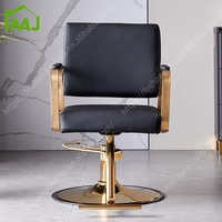 Chaises de salon de coiffure pivotantes à hauteur réglable en gros d'usine, chaise de barbier