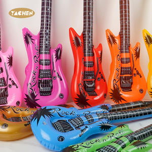 YACHEN 36 pulgadas fiesta novedad inflable Rock Star guitarra juguetes colores surtidos para niños fiesta accesorios favores - Product Image 5