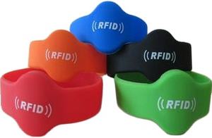 방수 RFID 팔찌 <span class=keywords><strong>NTAG215</strong></span> <span class=keywords><strong>NFC</strong></span> 실리콘 손목밴드 13.56MHz 출입 통제 시스템 워터파크용 - Product Image 6