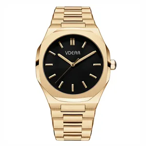 Blanco Case Rvs Case 316l Luxe Gouden Horloges Mannen Pols Topmerk Designer Quartz