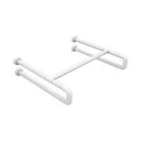 Barre d'appui murale en forme de U pour lavabo, en ABS et acier inoxydable, antidérapante, pour la sécurité de la salle de bain, main courante de sécurité pour personnes âgées