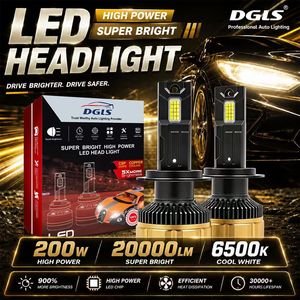 Faro <span class=keywords><strong>LED</strong></span> IP68 Resistente al Agua y a las Heladas de 200W M70 20000LM 6500K con Chip CSP, Bombilla para Auto sin Puntos Oscuros, Compatible con <span class=keywords><strong>LED</strong></span> <span class=keywords><strong>Osram</strong></span> - Product Image 1