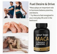 Complément Énergisant Homme Haute Dose ODM OEM pour l'Augmentation de la Taille et de l'Épaisseur (3 Pouces) avec Maca et Ginseng - 120 Comprimés