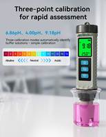 Precision Digital Portable 8 in 1 CL PH ORP EC TDS SG Temp Salinity Tester Water Analyzer Water Quality Monitoring Instrument
