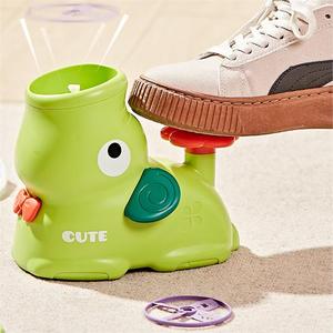 Children's Outdoor Sports Baby Elephant <b>Flying</b> Saucer Game with <b>Net</b> Spinning <b>Flying</b> ufo Disc Foot Ejection Launcher Outdoor Game - Product Image 3
