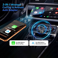 Adaptateur USB sans fil Mini Portable CarPlay et Android Auto, échantillon gratuit avec USB-C pour Apple iPhone, voiture Mercedes 2019 Lexus IS 300