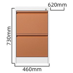 Debajo del escritorio Carta de 2 cajones/Legal/Archivador de metal de oficina de tamaño A4 - Product Image 2