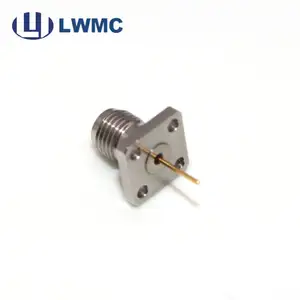 High Electrical Performance SMA Flange Mounted Jack Receptacle